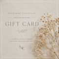 Photography Gift Card