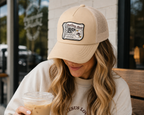Breaking News Trucker Hat | Neutral Statement Patch Hat
